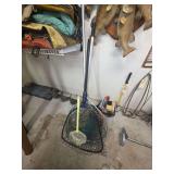 Two Fishing Landing Nets with Telescoping Handles