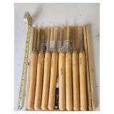 Cummins Wood Chisel Set with Wooden Storage Case