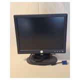 Dell Monitor, HP Printer, Speakers, Keyboard, and Mouse Package