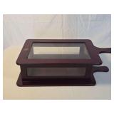 National Wild Turkey Federation Wooden Display Case with Glass Panels