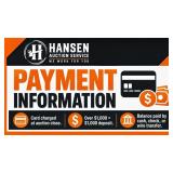 Payment information