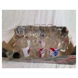 Assorted Brewery Drinkware and Branded Glassware