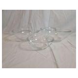 Snapware Clear Glass Mixing Bowls - Set of 3