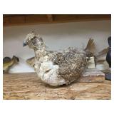 Taxidermy Grouse Bird Mount on Wood Base