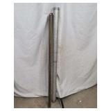 South Bend Bait Co. Fishing Rod in Canvas Sleeve with Aluminum Carrying Tube