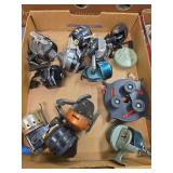 Assorted Fishing Reels and Accessories Group