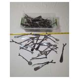 Metal Flatware Utensils with Branch Handles