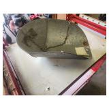 Galvanized Metal Scale Scoop with Chains