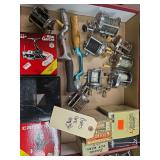 Assorted Fishing Reels and Empty Boxes Group