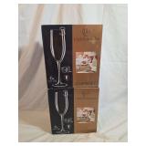 Chef and Sommelier Cabernet Kwarx Glass Stemware Sets Two Boxes Twelve Stemware Glasses Total