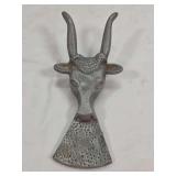 Cast Metal Bull Head Citrus Squeezer Made in Mexico
