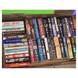 Lot of 39 Paperback Fiction Books Including William W. Johnstone Westerns and Thrillers