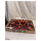 Jumper Cables in Cardboard Box