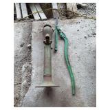 Cast Iron Water Pump and Handle marked Seneca Falls NY