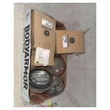 John Deere AE57656 Parts Boxes and Round Vehicle Lights