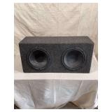 Image Dynamics Dual Subwoofer Speaker Enclosure