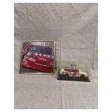 Dale Earnhardt Jr. #8 Budweiser Monte Carlo Diecast Car and Framed Photo Set
