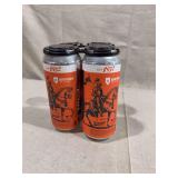 Wartburg College Knights Orange Wheat American Ale Beer Cans Bremer Brewing Co