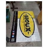 Sioux Steel Company Advertising Vinyl Banner