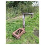 Howe Scale Co. Cast Iron Platform Scale