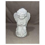 Concrete Praying Cherub Garden Statue