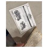 Woods Rotary Mower Owner Manual and Briggs & Stratton Engine Repair Instructions