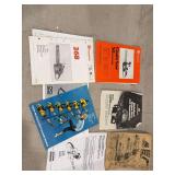 Group of Chain Saw Operator Manuals and Parts Lists