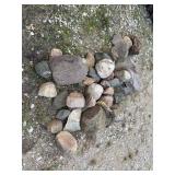 Mixed Landscaping Rocks and Boulders Lot