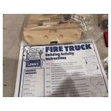 Lowes Build and Grow Fire Truck Wood Craft Kit