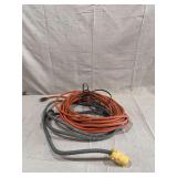 Assorted Electrical Cords and Conduit Cables
