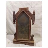 Ansonia Clock Company Wooden Mantel Clock Case with Gong