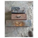 Three Metal Tool Boxes including Homak Brand