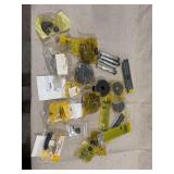 John Deere Machinery Component Lot including Hardware and Rubber Buffers