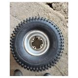 Gateway ATV Wooly Booger Tire 22X12.00-8 Mounted on Rim