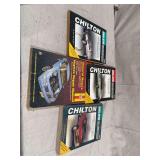 Group of Four Chilton and Haynes General Motors Automotive Repair Manuals