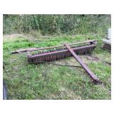 Towed Metal Agricultural Cultipacker with Toothed Roller Wheels and Steel Frame