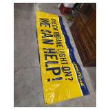 Goodyear Check Engine Light On We Can Help Vinyl Advertising Banner