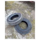 Two 7.00-15LT Tires