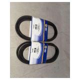 Two NAPA B104 Industrial V-Belts