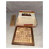 Dutch Masters Perfectos Cigar Box, Wooden Box with Wine Cork Inlay, and Wood Box with Asian Characters