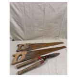 Two Hand Saws and Hedge Shears
