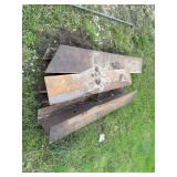 Structural Steel I-Beams and H-Beams Lot
