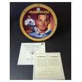 Bradford Hockey Legends Mahovlich Plate 1994