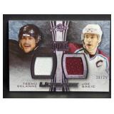 Leaf Ultimate Selanne & Sakic Dual Patch Card