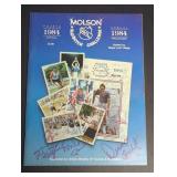 1984 Molson Slo-pitch Program Numerous Autos