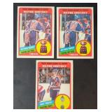 1984-85 OPC Wayne Gretzky Hart & Ross Trophy Cards