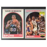 1989-90 David Robinson Pre-rookie and ROTY Cards