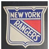 Large NHL New York Rangers Jersey Crest