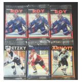 1995-96 Upper Deck Post Cereal Cards x 6