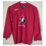 Large Bauer Team Canada Red Jersey - Blank Back